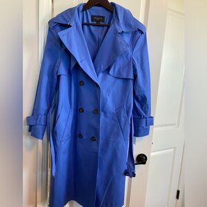 Ann Taylor Petite Large Classic blue (French riviera) trench coat.